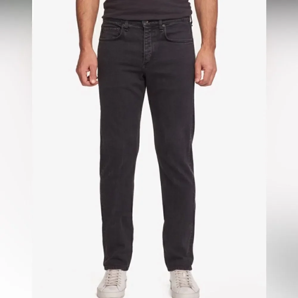 RAG & BONE Fit 2 Shelter Slim Fit Dark Grey Authentic Stretch Jean Men’s Size 30 - Picture 1 of 9